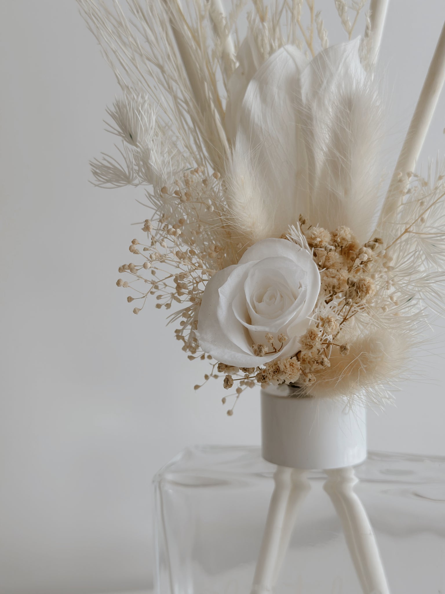 White Rose Reed Diffuser Little Coastal Co