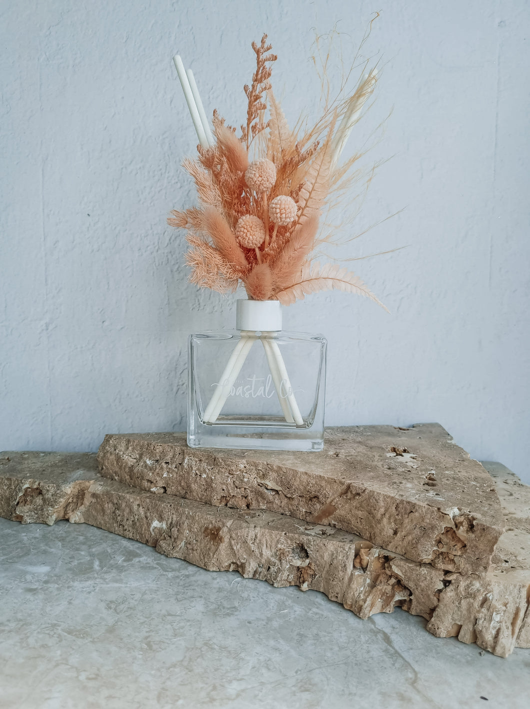 'Feelin' Peachy' Floral Reed Diffuser