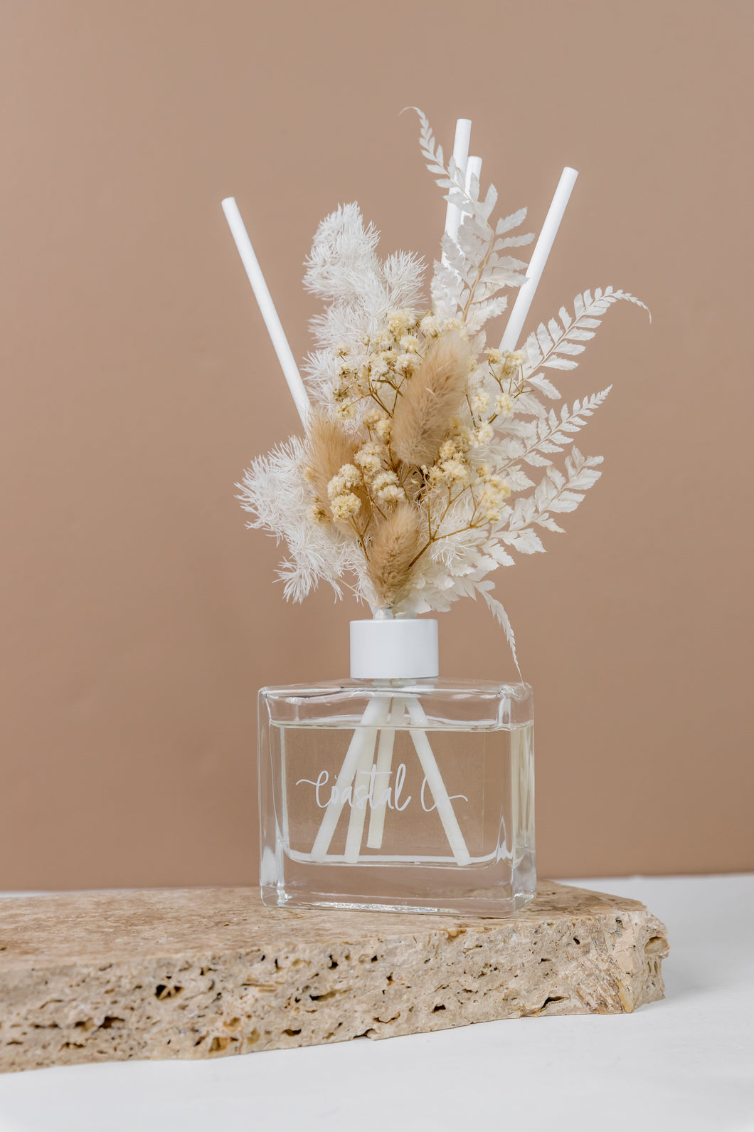 'Natural Tones' Floral Reed Diffuser
